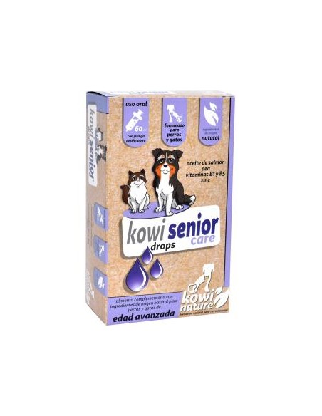 Kowi Senior Care 60ml para Perros y Gatos  Kowi Nature Vet