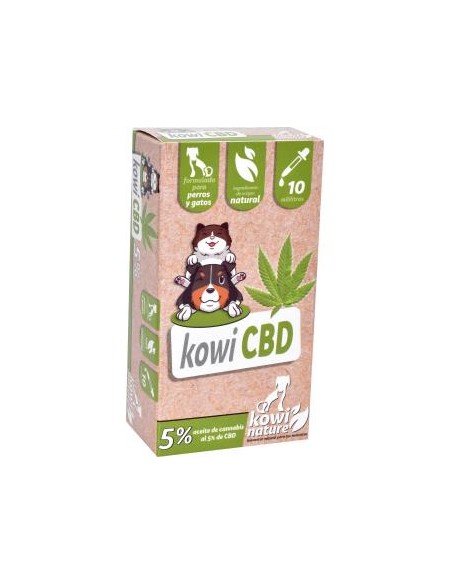 Kowi Cbd 5% Perros Y Gatos 10 Mililitros Kowi Nature Vet