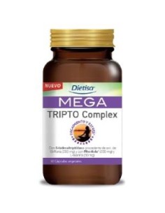 Mega Tripto Complex 60Cap. Dietisa  Bienestar y Energía Natural