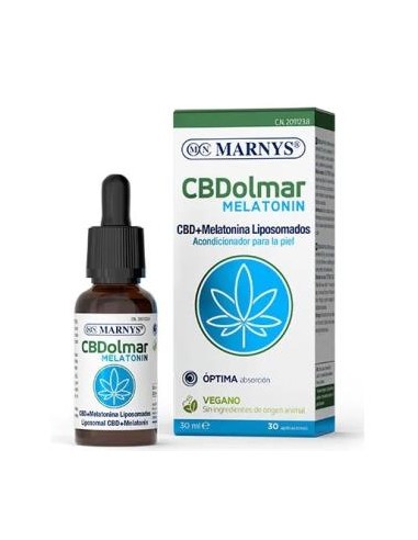 Cbdolmar Melatonin 30ml – Sueño Natural y Reparador