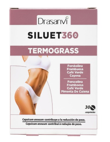 Termograss Siluet 360 Drasanvi 30 Comprimidos  Quema Grasa