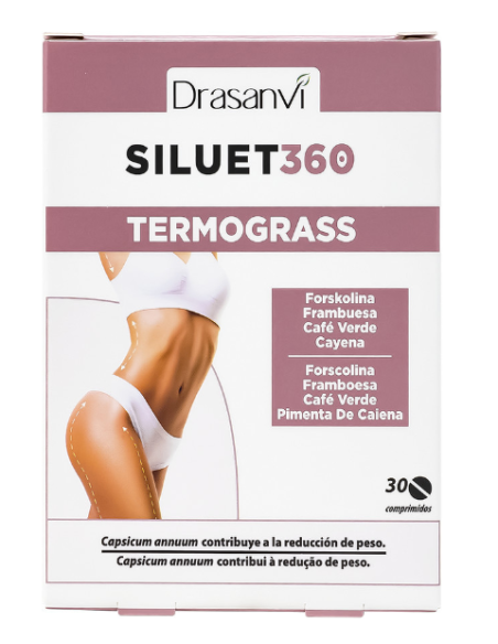 Termograss Siluet 360 Drasanvi 30 Comprimidos  Quema Grasa