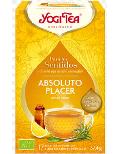 Yogi Tea Absoluto Placer Para Los Sentidos 17Inf de Yogi Tea