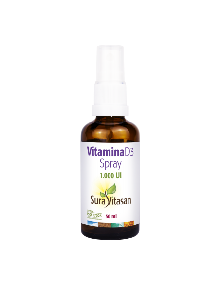 Pack 2 Vitamina D3 Spray 50ml Sura Vitasan – Salud Óptima