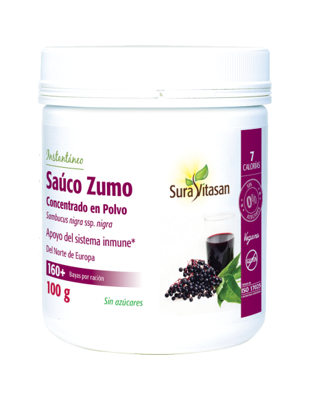 Pack 2 Sauco Zumo Concentrado en Polvo 100g Sura Vitasan