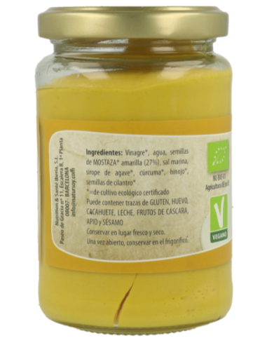 Mostaza Francesa Natursoy 200G – Sabor Auténtico y Natural