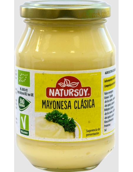 Mayonesa Clásica Natursoy 230g – Sabor Natural y Cremoso