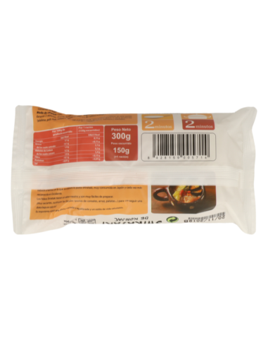 Shirataki 300 g Natursoy – Fideos bajos en calorías naturales