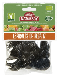Regaliz espiral 75 g Natursoy