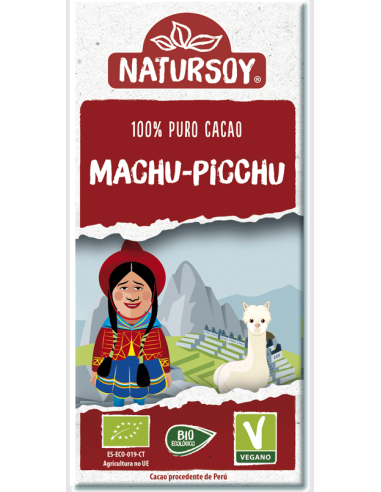 Super Chocolate Machu Pichu 100g Natursoy – Sabor único