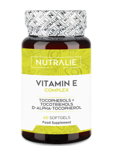 Vitamina E Complex 60 Softgels Nutralie – Antioxidante Natural