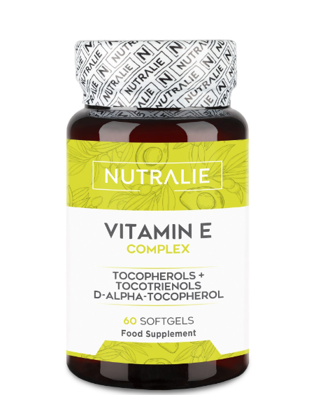 Vitamina E Complex 60 Softgels Nutralie – Antioxidante Natural