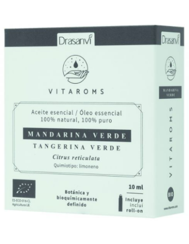 Aceite Esencial Mandarina Verde 10ml Vitaroms Drasanvi