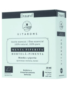 Aceite Esencial Menta Piperita Bio 10Ml Vitaroms Drasanvi