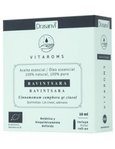 Aceite Esencial Ravintsara Bio 10Ml Vitaroms Drasanvi