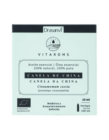 Aceite Esencial Canela China 10ml Vitaroms Drasanvi Natural