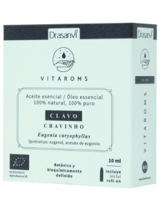 Aceite Esencial Clavo Bio 10Ml Vitaroms Drasanvi