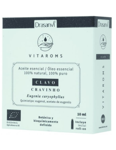 Aceite Esencial Clavo Bio 10Ml Vitaroms Drasanvi