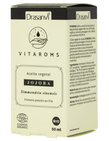 Av Jojoba (Primera Presion Frio) 50Ml Cosm Org Vitaroms Drasanvi