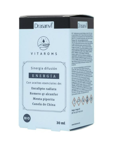 Sinergia Difusion Energia Bio 30Ml Vitaroms Drasanvi