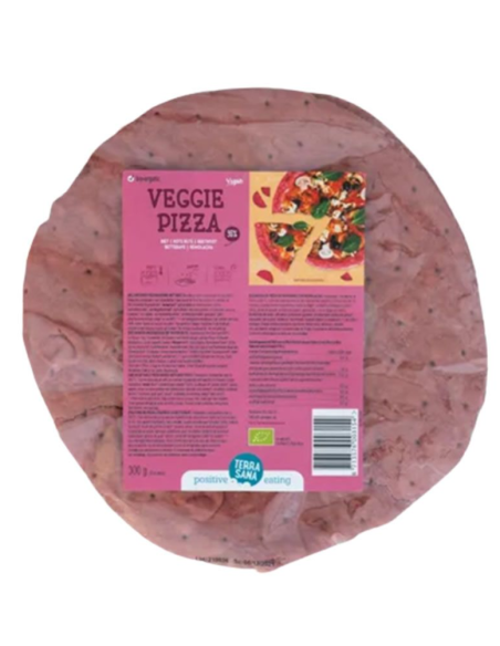 Base de Pizza Vegetal con Remolacha Terrasana 300 g Saludable