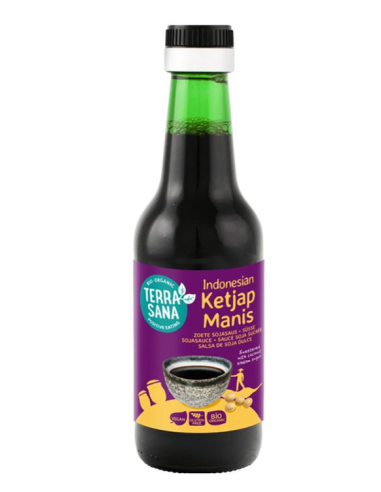 Ketjap Manis Terrasana: Salsa dulce tradicional saludable