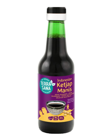 Ketjap Manis Terrasana: Salsa dulce tradicional saludable