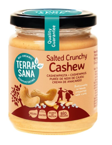 Crema Crunchy de Anacardos con Sal del Himalaya Terrasana
