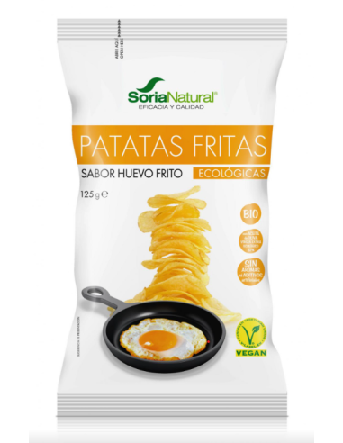 Patatas Bio Sabor Huevo Alecosor | Natural y Saludable
