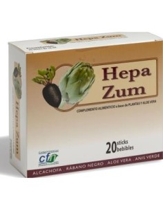 Hepazum 20Sticks de Cfn  Apoyo Natural para tu Hígado 2