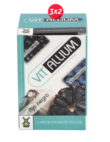 Vitallium 30 Comprimidos de Tegor – Suplemento de Calidad