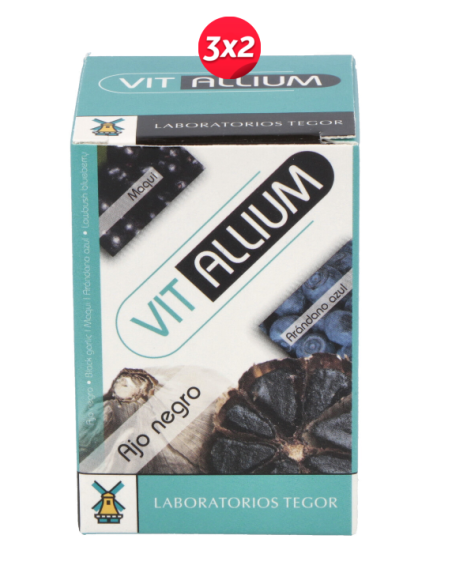 Vitallium 30 Comprimidos de Tegor – Suplemento de Calidad