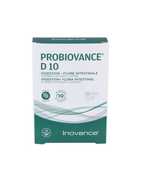 Probiovance D 10 (D60) 30 Cápsulas  Inovance