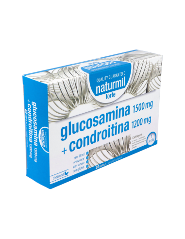 Glucosamina 1500 mg + Condroitina 1200 mg Forte 20 Ampollas