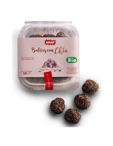 Bolinhas de Chia Sanavi: Lanche Saudável e Nutritivo