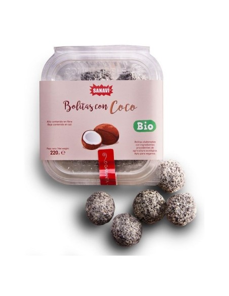 Bolas de Coco Sanavi: Doçura Natural e Sabor Único