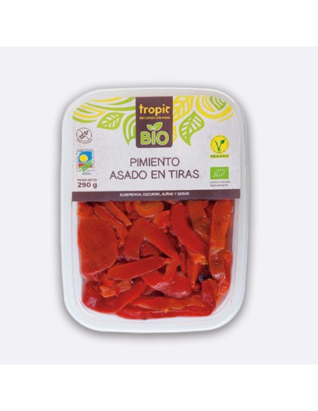 Pimientos Asados en Tiras Bio Surinver – Sabor Natural Saludable
