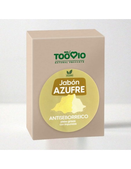 Jabón Azufre Toovio: Limpieza Profunda y Cuidado Natural