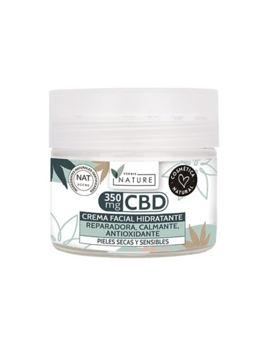 Crema Facial CBD 350 mg Banban | Hidratación y Cuidado Natural