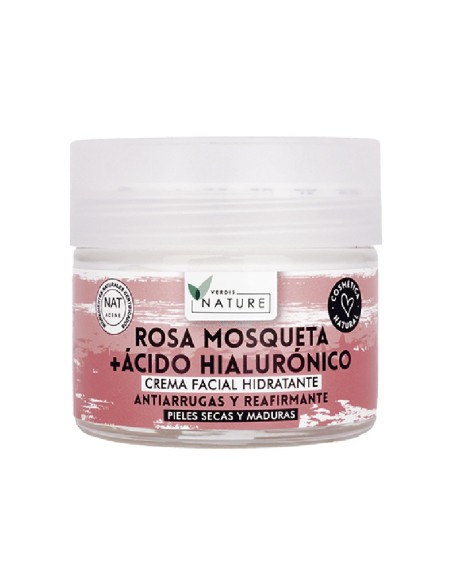 Crema Facial Banban con Rosa Mosqueta y Ácido Hialurónico