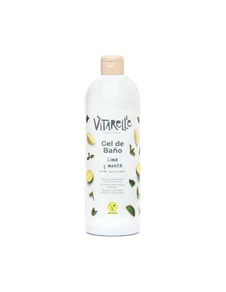 Gel de Baño Lima y Menta Vitarelle – Frescura y Vitalidad