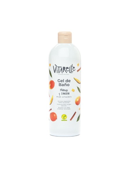 Gel de Baño Mango y Canela Vitarelle – Frescura y Aroma Natural