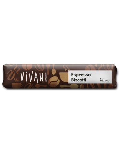 Chocolatina Espresso Biscotti Vivani – Sabor Intenso y Natural