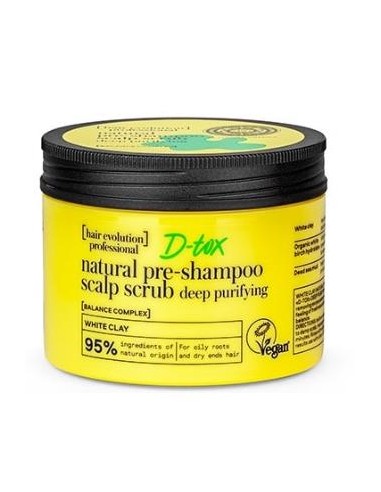 Hair Evolution D-Tox Arcilla Exfol. Prechampu 150M de Natura Siberica