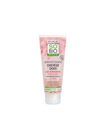 Acondicionador Suave Almendras-Proteina Arroz 200M de So´Bio Etic