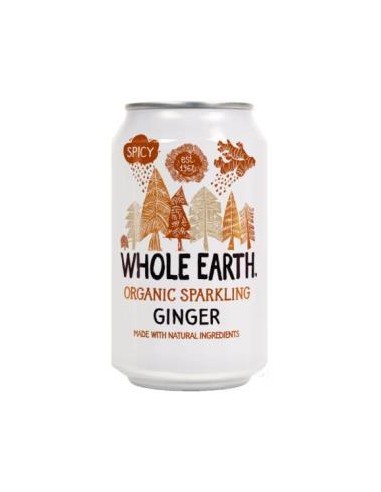 Refresco Bio de Jengibre 300ml Sin Azúcar | Whole Earth