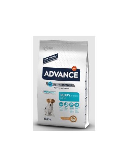 Advance Canine Puppy Mini Pollo Arroz 7,5Kg. de Affinity Vet