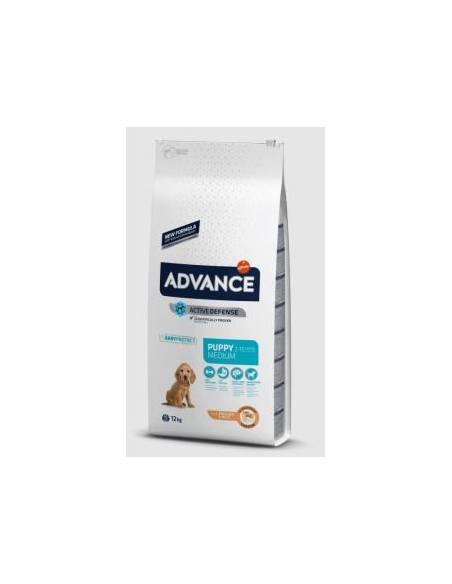 Advance Canine Puppy Medium Pollo Arroz 12Kg. de Affinity Vet