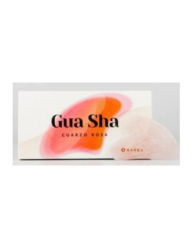 Guasha Cuarzo Rosa Banbu  Belleza y Bienestar Natural