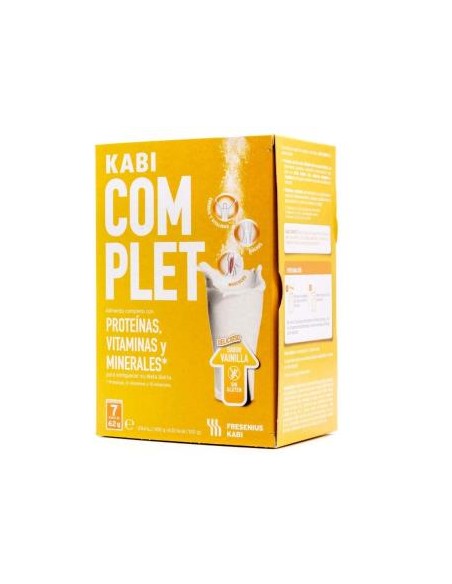 Kabi Complet Vainilla 62 G 7 Sobres de Kabi Complet